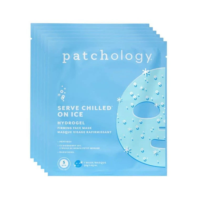 Serve Chilled On Ice Firming Hydrogel Mask