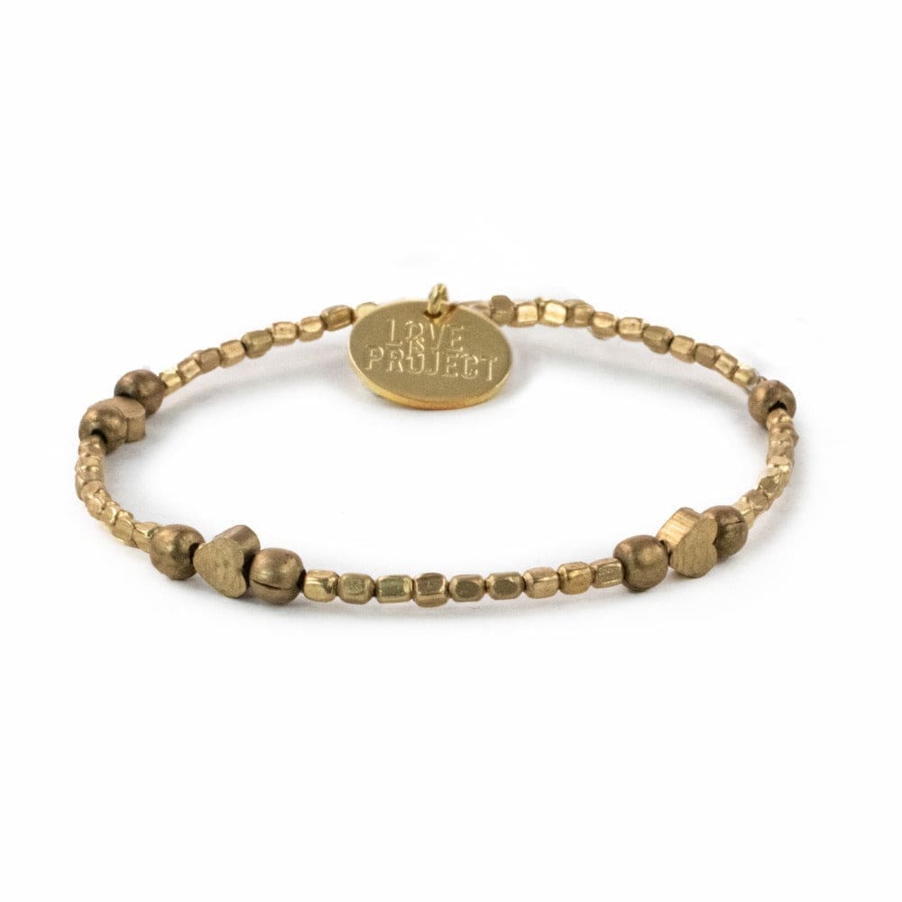 Golden Heart Bracelet