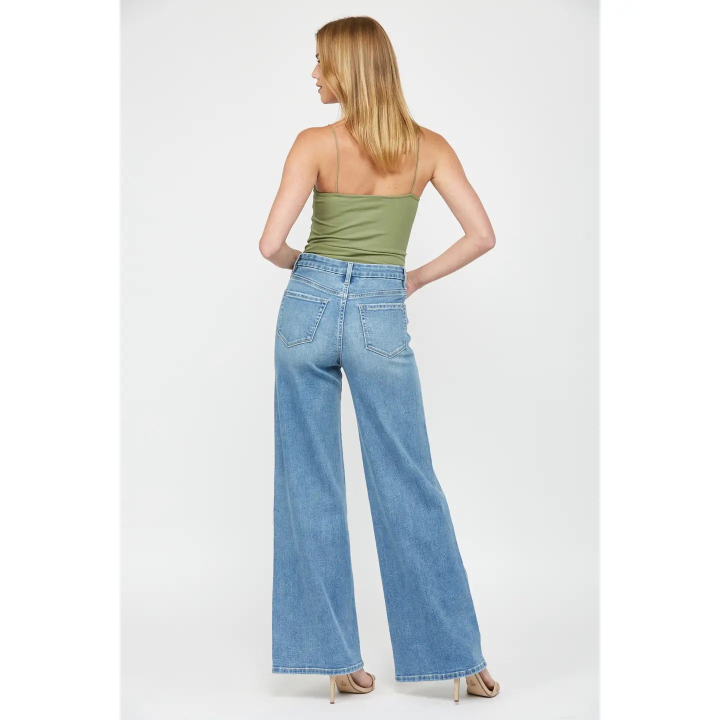 Noelle High Rise Wide Leg Denim