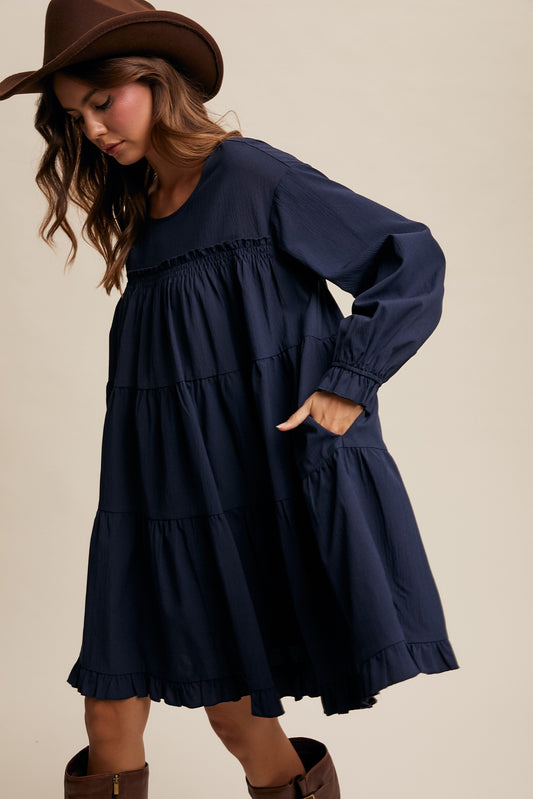 Miranda Flowy Tiered Dress