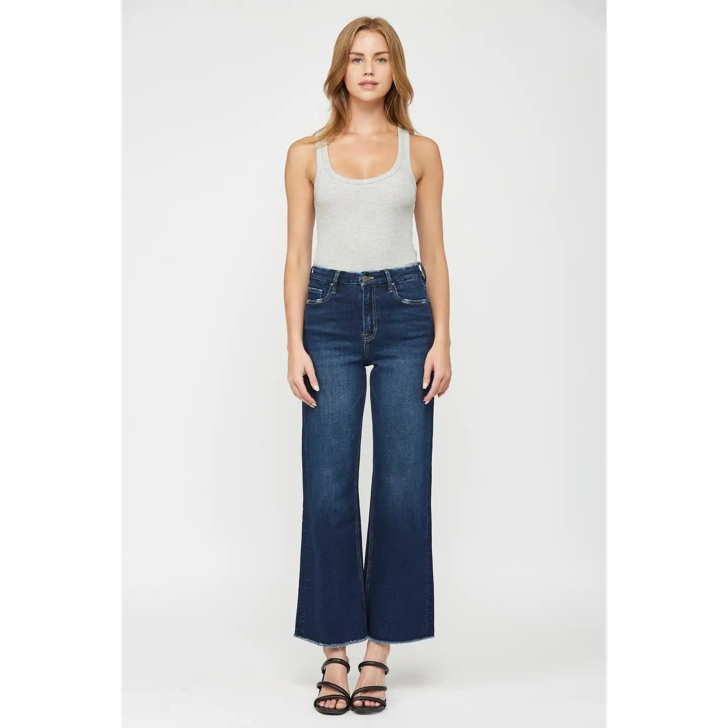 Lia Super High Rise Wide Leg Denim