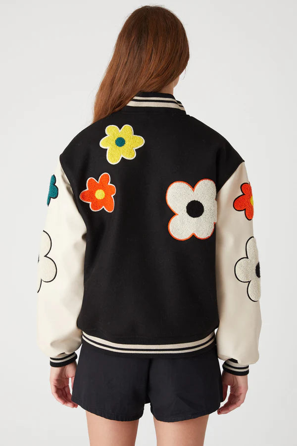 Brooklyn Floral Bomber Jacket