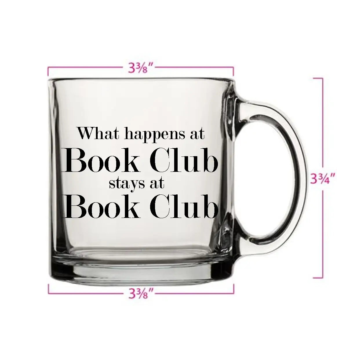 What Happens At Book Club Mug