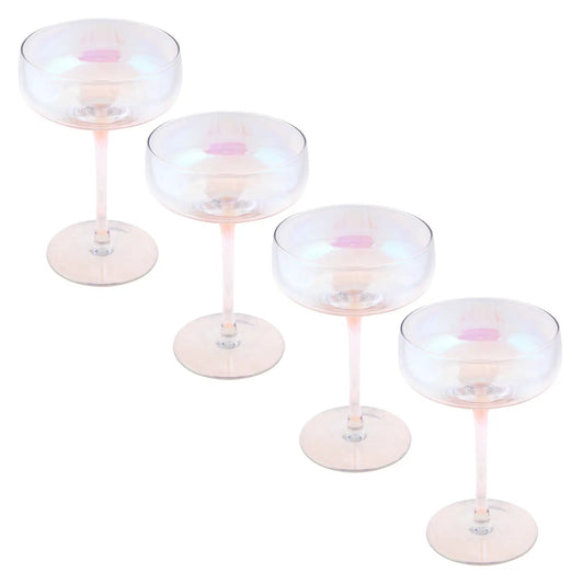 Mid-Century Champagne Coupe Glass