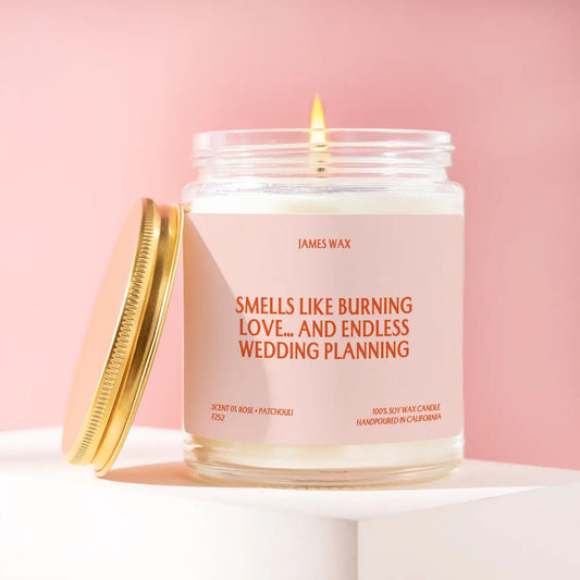 Burning Love Candle