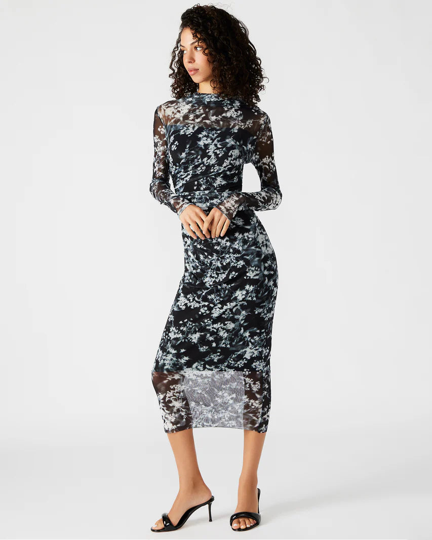 Julia Mesh Midi Dress