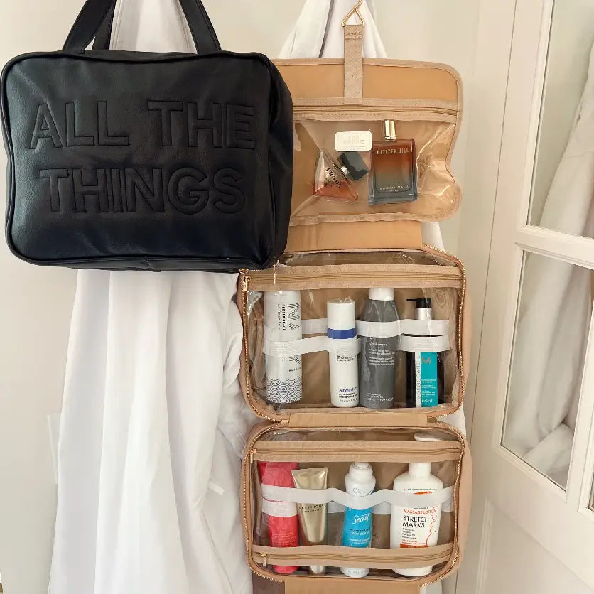 All The Things Leather Travel Bag