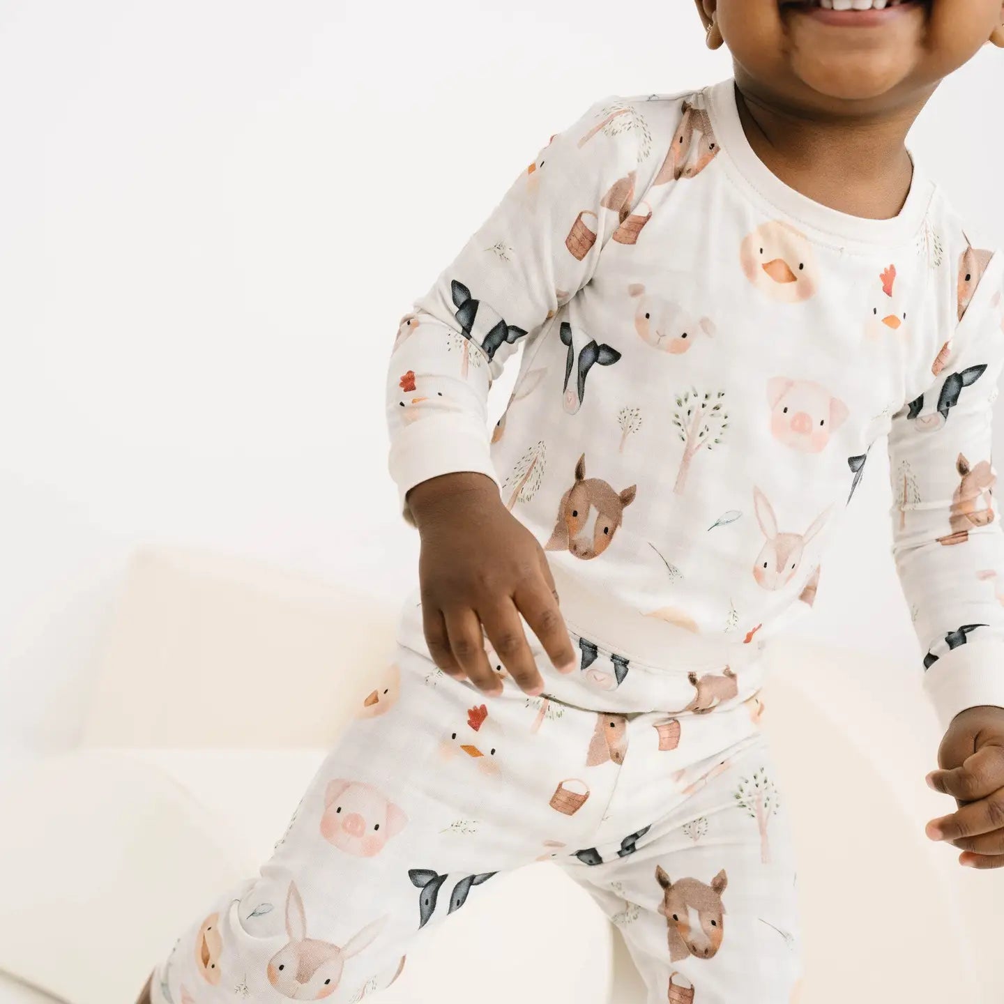 Farm Animal Bamboo Set