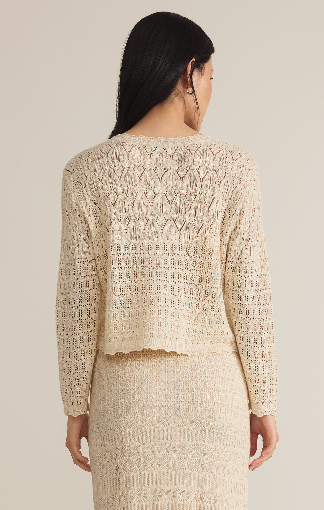 Lila Crochet Cardigan