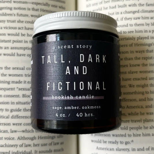 Tall, Dark & Fictional Candle