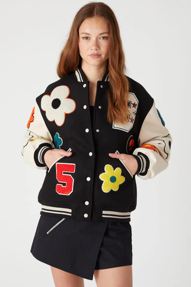 Brooklyn Floral Bomber Jacket