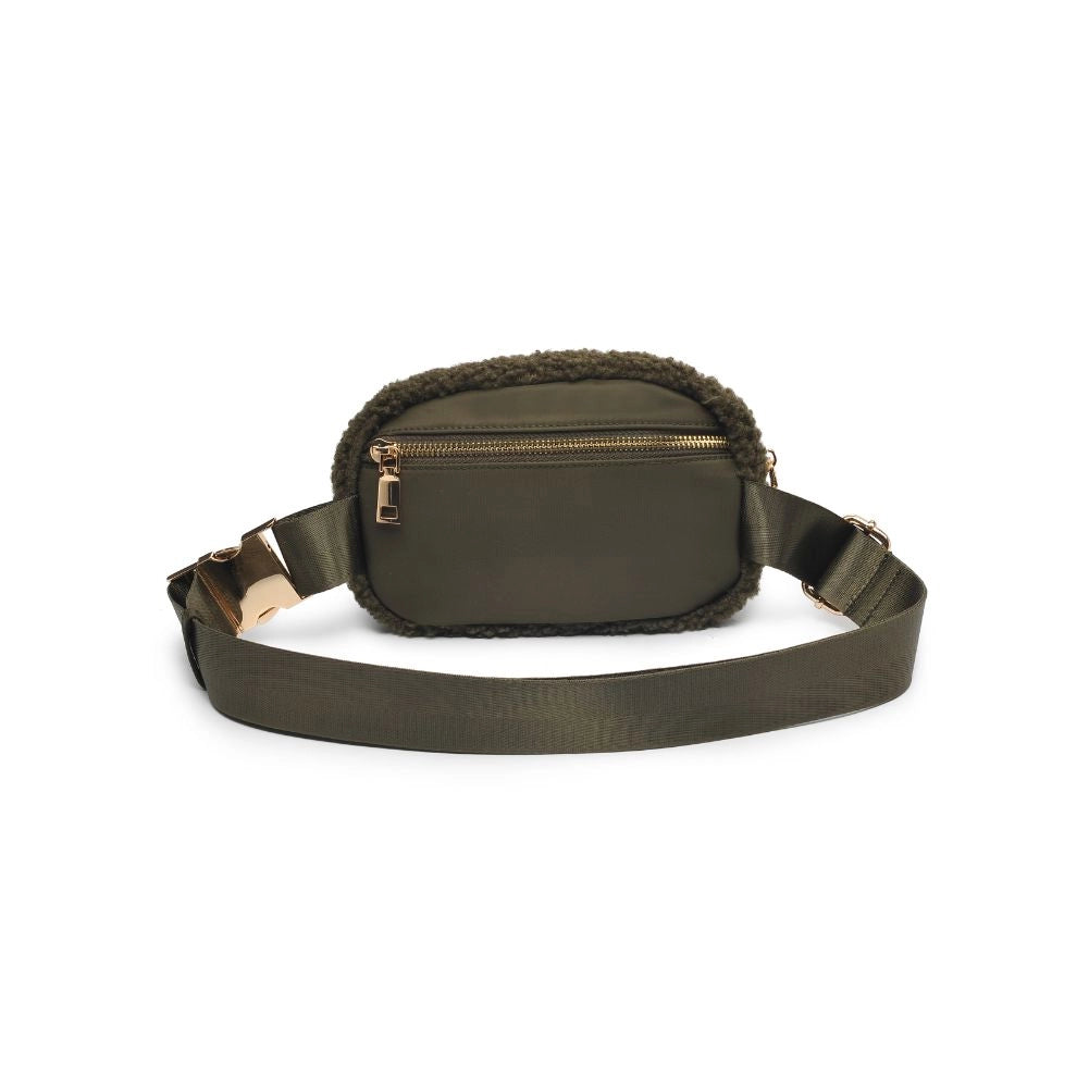 Sherpa Shearling Belt Bag