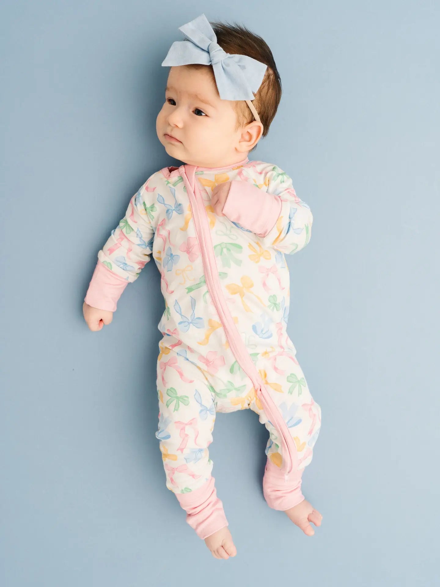 Pastel Bows Bamboo Sleeper