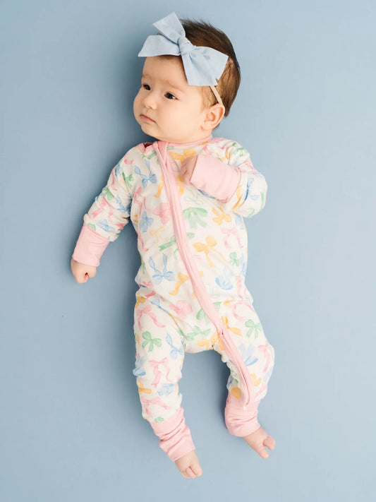 Pastel Bows Bamboo Sleeper