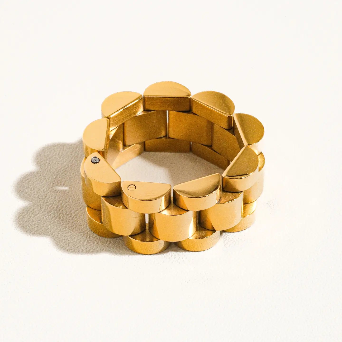 Watch Band Non-Tarnish Ring