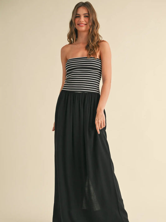 Khloe Strapless Maxi Dress