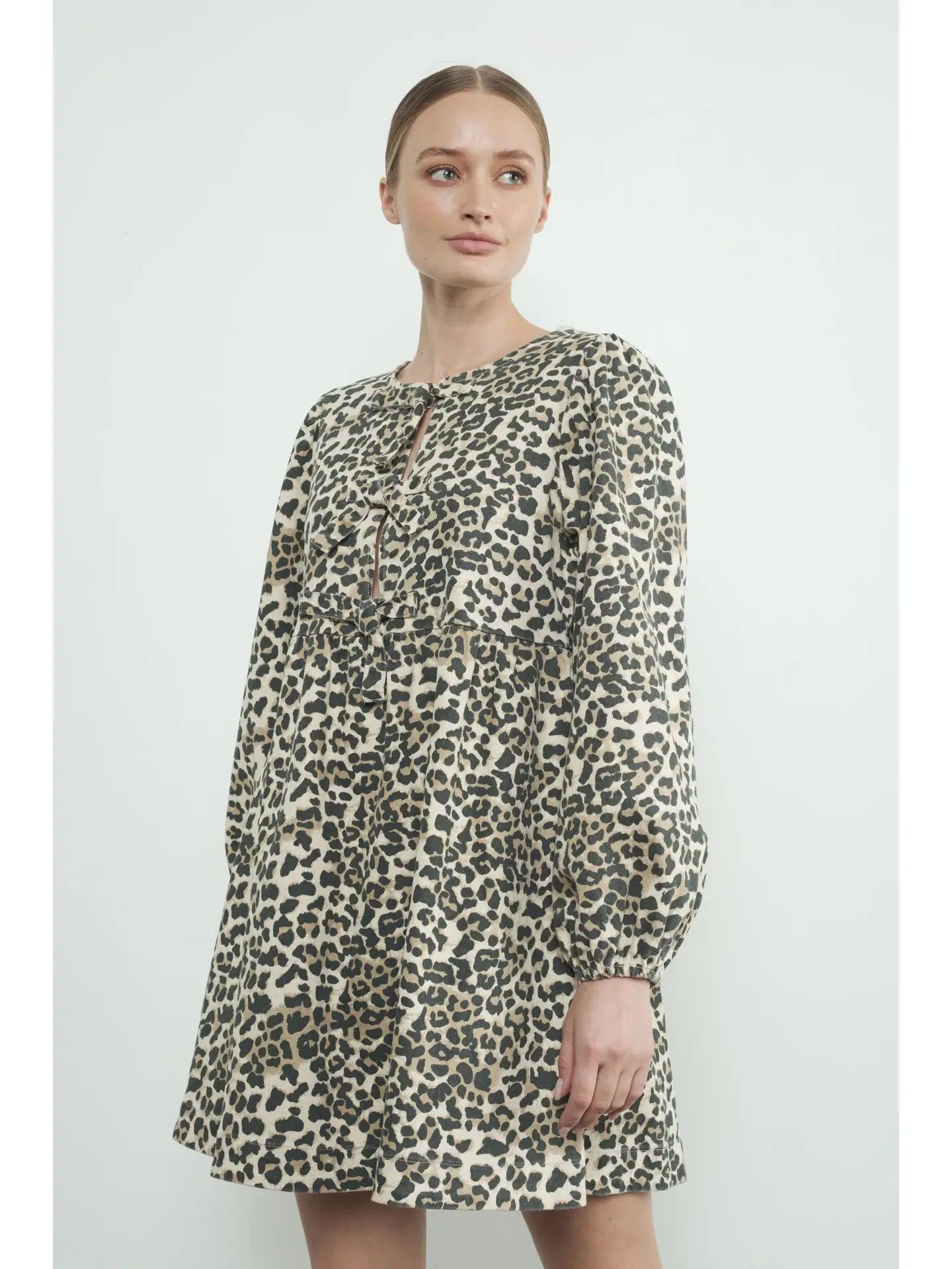 Mia Leopard Print Dress