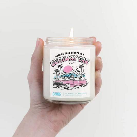 Getaway Car Candle