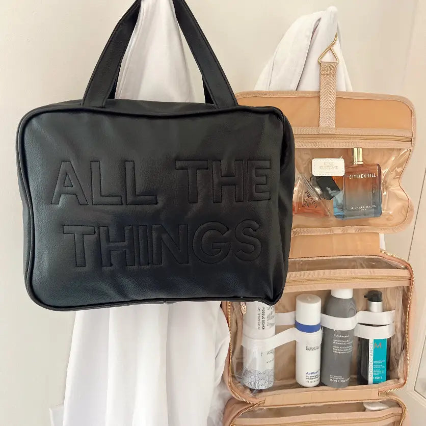 All The Things Leather Travel Bag